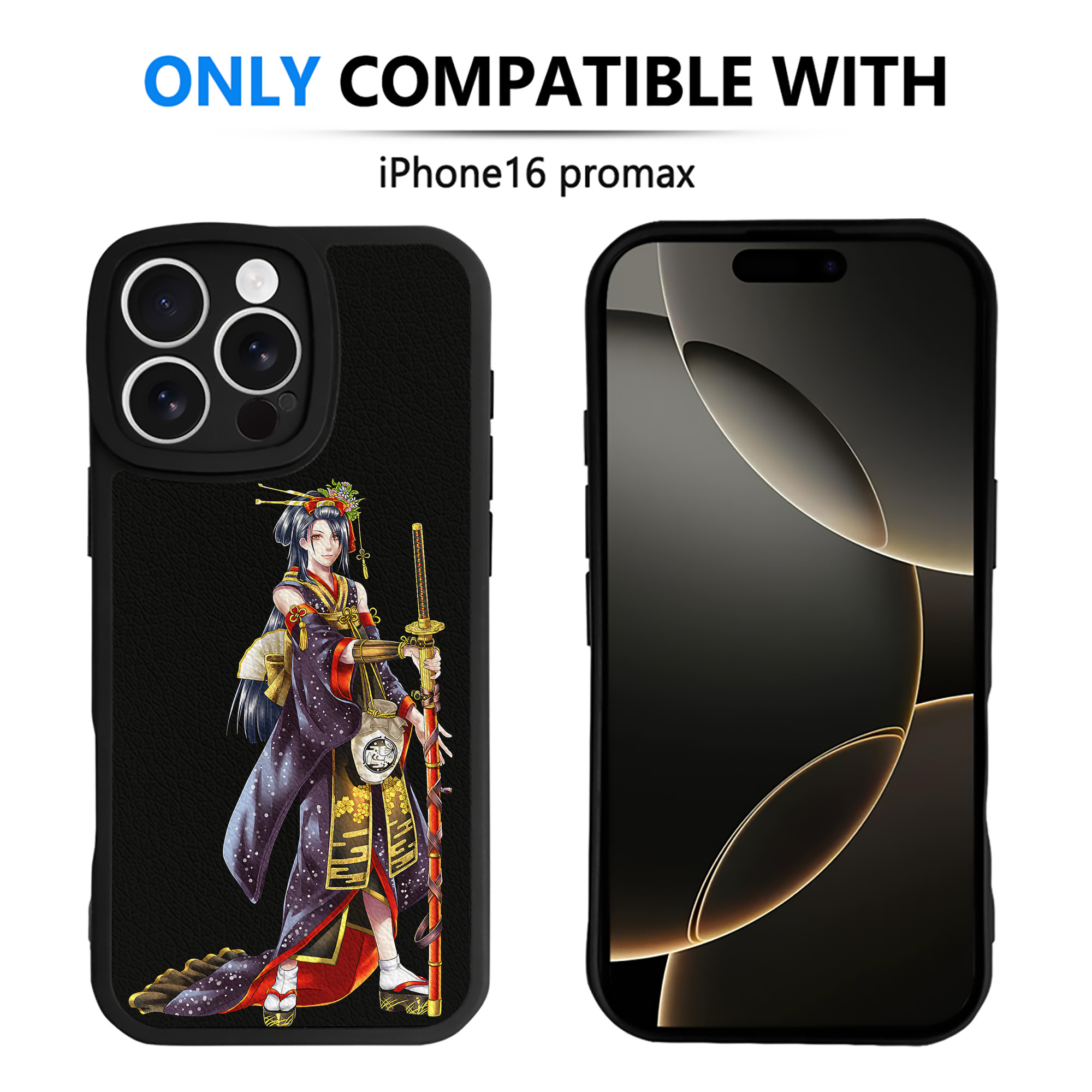 （画像用） 刀剣乱舞 Touken Ranbu 【iPhone 16シリーズ対応】シリコンスマホケース（レザー調） 材質：シリコン